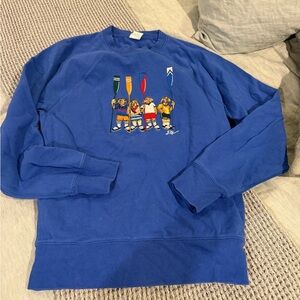 Vintage Jcrew Rowing Men Sweatshirt